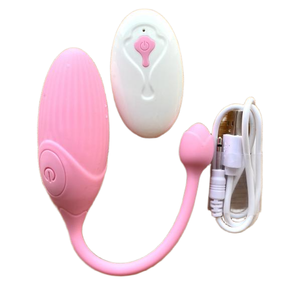 Sextoy Trứng Rung Nòng Nọc màu Hông Điều Khiển từ Xa Không Giây - Giup Hỗ Trợ Chi Em street