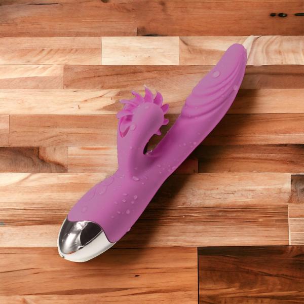 Shop Sextoy Chim Giả Siêu Mạnh - Kết Hợp Nhánh Lưỡi Liếm Xoay  Kích Thích Âm Vật Cho Nữ Giới