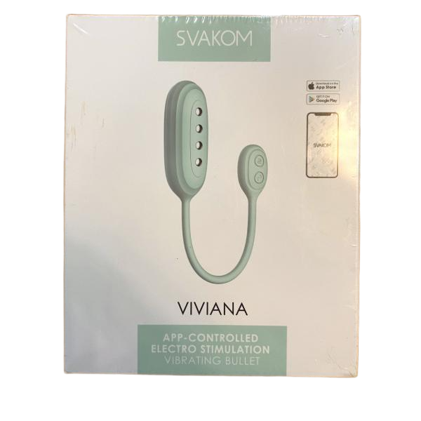 Trứng Rung Kích Thích Sốc Điện Svakom Viviana Điều Khiển Qua aap Bằng Điện Thoại Từ Xa Kích Thích Cực