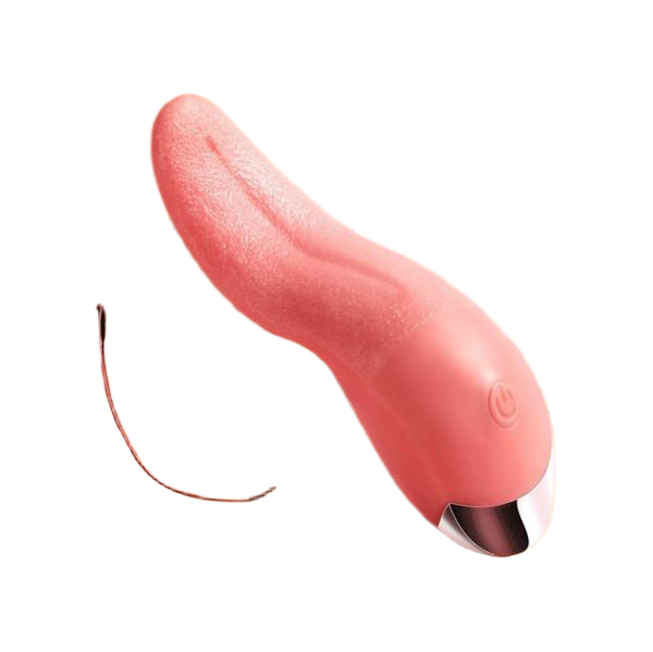 Sextoy Lưỡi Rung Kích thích Nữ Giống Thật 10 Chế Độ Rung Làm Bằng Silicon Siêu Mềm