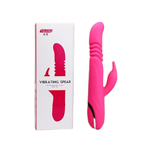 Dương Vật Giả Đa Năng Yeain Vibrating Spear  Rung Xoay Thụt Toả Nhiệt - Kết Hợp Rung Nhánh