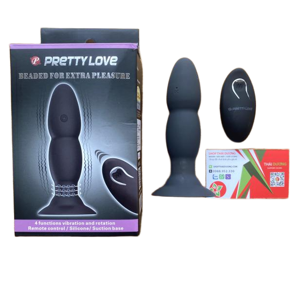 Sextoy Kích Thích Hậu Môn Preettylove Điều Khiển Từ Xa Không Dây Cao Cấp - Sextoy Hậu Môn