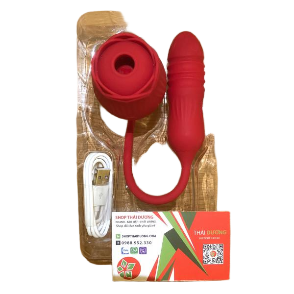 Shop Bán Trứng Rung Hai Đầu Bú Mút - Kết Hợp Rung Thụt Kích Thích Co bé Cho Chị em