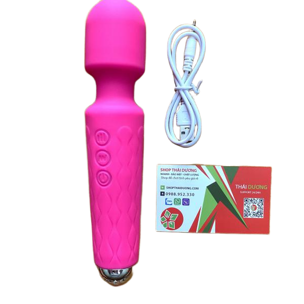 Chày Rung Massage Cho Nữ Hot Vibrations – Rung Mạnh Đa Tần 20 Chế Độ