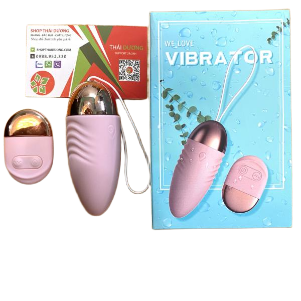 Trứng Rung Không Dây Điều Khiển Từ Xa Nhiều Chế Độ we Love ViBRATOR Dùng Cho Nữ