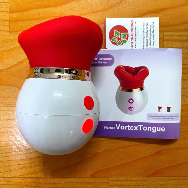 Máy Rung Hút Kèm Lưỡi Bú Liếm 3 In 1 Massage Núm vú Và Kích Thích Điểm G Cho nữ