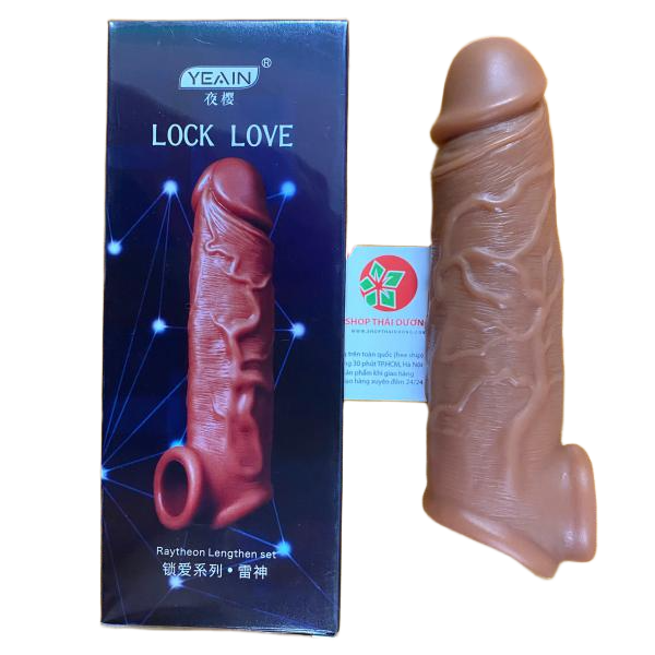 Shop Bán Bao Cao Su Đôn Dên Tăng Kích Thước Yaein Lock Love Có Quay Đeo Chính Hãng Cao Cấp