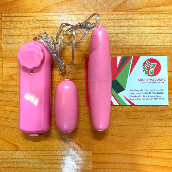 Trứng Rung Tình Yêu Mini 2 Đầu Có Dây Rung Mạnh  - Trứng Rung Giá Rẻ Hcm 