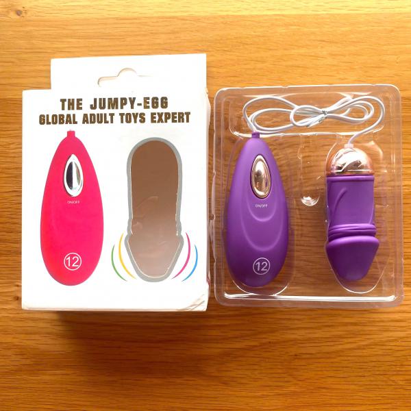 Trứng Rung Hình Dương Vật Mini 12 Chế Độ Rung - Sextoy Trứng Rung Cho Nữ Giới