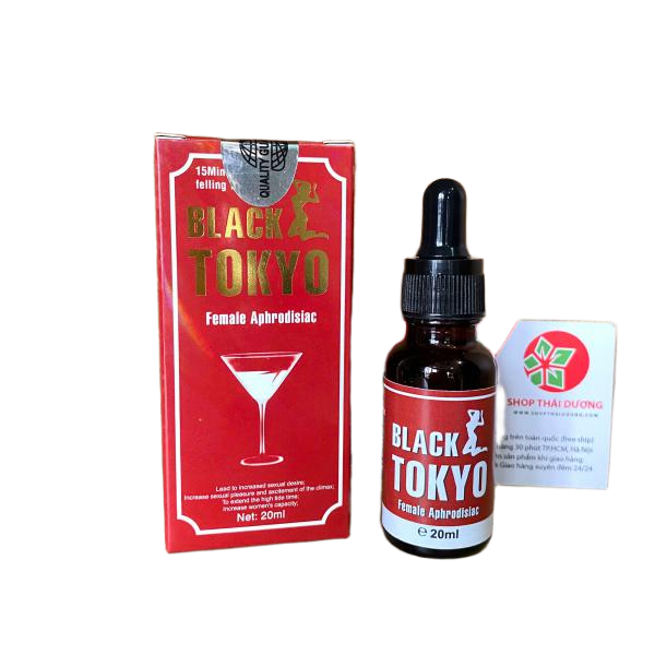Thuốc Kích Dục Nữ Black Tokyo Dạng Nước Chính Hãng Cực Mạnh - Thuốc Giúp Phụ Nữ Lên Đỉnh