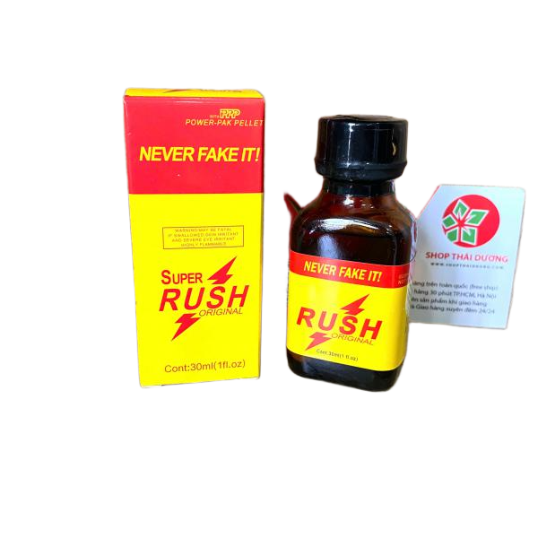 Popper Chính Hãng USA Super Rush Original 30ml – Không Fake, Chất Lượng Cao