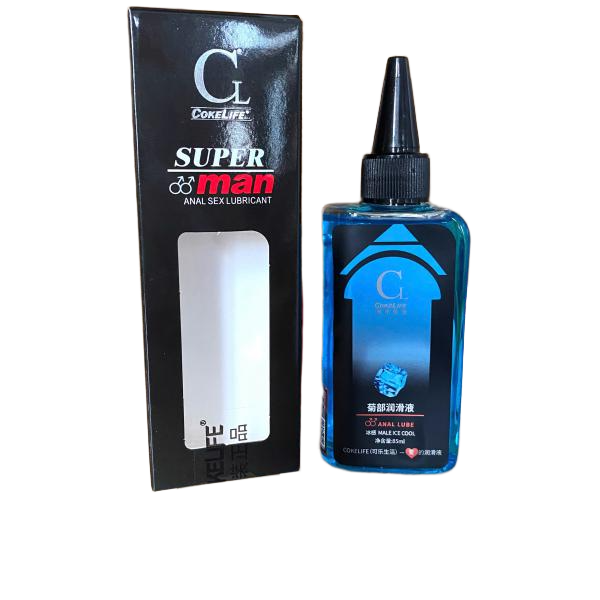 Gel Bôi Trơn Giảm Đau Hậu Môn Cokelife Super Men Xanh Mát Lạnh 85ml