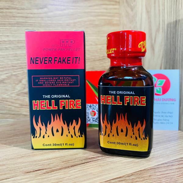 Kích Dục Popper Hell Fire 30ml Chính Hãng Mỹ USA PWD