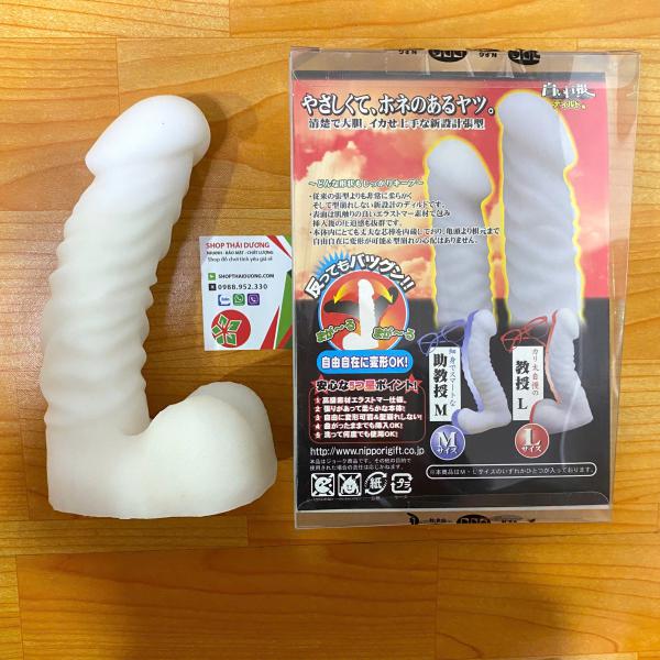 Dương Vật Giả Silicon Siêu Mềm Nippo NPG Japan - Dildo Uốn Cong Tùy Thích
