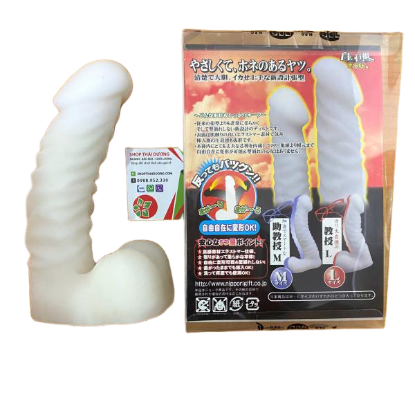 Dương Vật Giả Silicon Siêu Mềm Nippo NPG Japan - Dildo Uốn Cong Tùy Thích