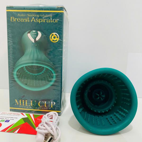 Máy Mát Xa Ngực Milu Cup – Lưỡi Liếm Xoay Hút Co Bóp 7 Chế Độ, Tăng Kích Thích Cực Mạnh