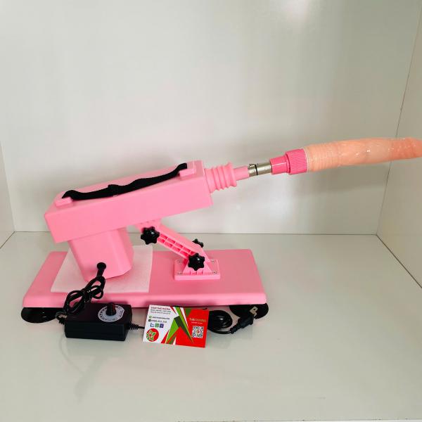Machine Gun Thủ Dâm Tự Động – Gắn Bàn Cứng Cáp, Đẩy Thụt Cực Mạnh, Tặng Kèm Dương Vật Giả