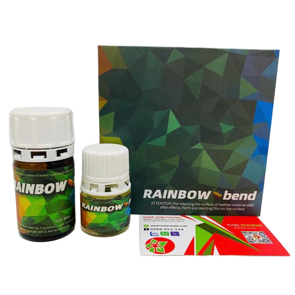 Combo 2 Chai Popper Rainbow Bend – Chính Hãng 40ml + 20ml, Tổng 60ml, Dành Cho Top Bot