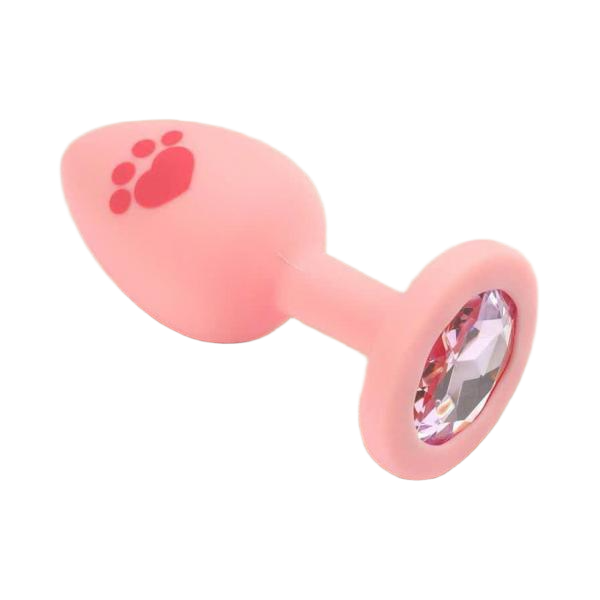 Phíc Cắm Hậu Môn Silicon Có Đính Đá Dùng BDSM