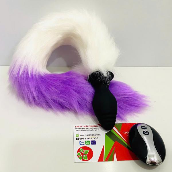 Đuôi Cáo Silicon Cosplay Rung Mạnh – Điều Khiển Từ Xa, 10 Chế Độ Cực Kích Thích