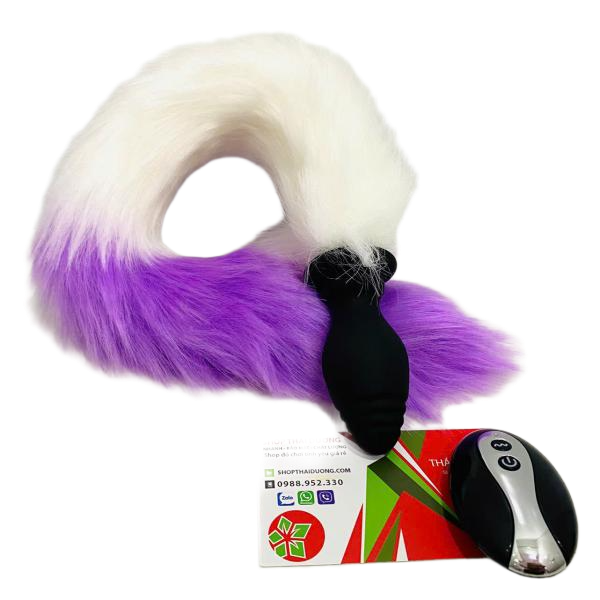 Đuôi Cáo Silicon Cosplay Rung Mạnh – Điều Khiển Từ Xa, 10 Chế Độ Cực Kích Thích