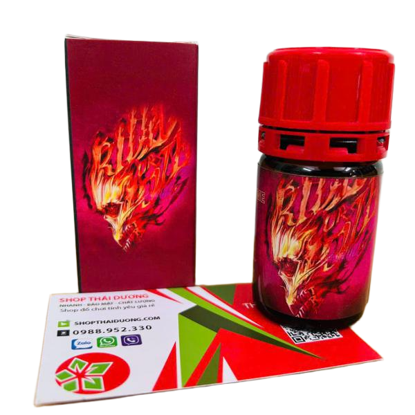 Tinh Dầu Popper Ghost Rider Chính Hãng 40ml – Kích Thích Mạnh, Hưng Phấn Cực Đỉnh Cho Top Bot