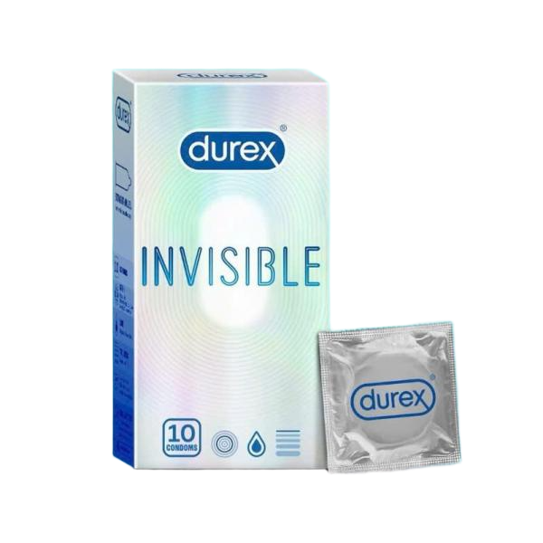 Bao Cao Su Durex Invisible 10s – Siêu Mỏng Mượt Mà Trải Nghiệm Yêu Tự Nhiên Tuyệt Đỉnh