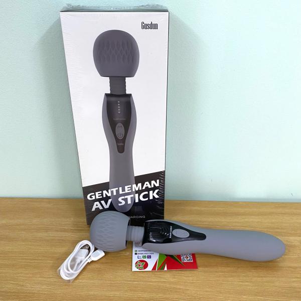 Chày Rung Cảm Ứng Cao Cấp Gusdun AV – 2 Đầu 5 Chế Độ Rung Massage Kích Thích Điểm G Cho Nữ 