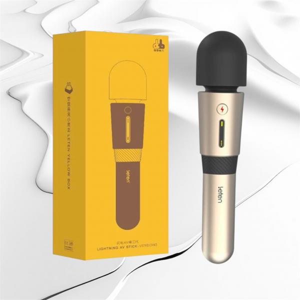 Chày Rung Leten Lightning V3 – AV Stick Ngụy Trang Micro Rung Mạnh Có Sưởi Ấm 