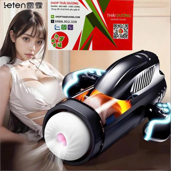 Máy Thủ Dâm Tự Động Leten Thrusting  Âm Đạo Giả Bú Mút Cao Cấp Cho Nam