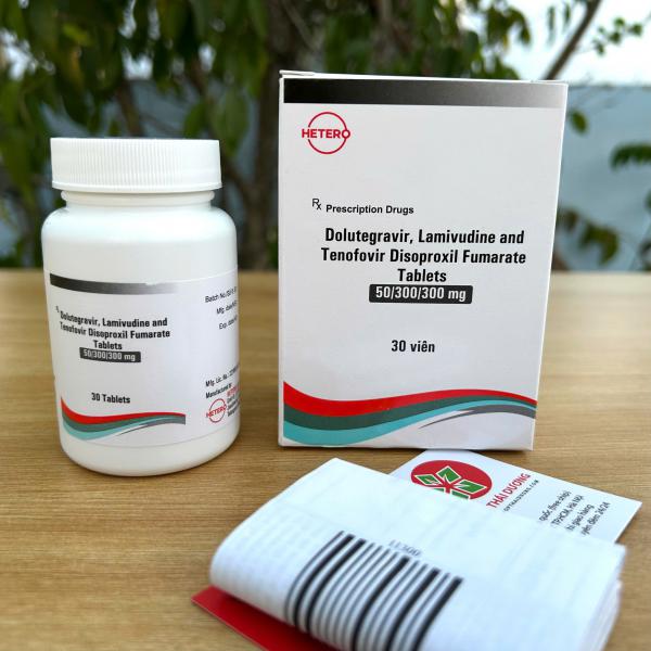 Viên Uống ARV Mylan phòng Chống Phôi Nhiếm HIV Hộp 30 viên 