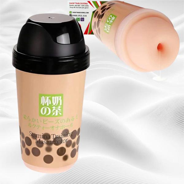 Cốc tự sướng ManMiao Stamina Training nguỵ trang ly trà sữa có hạt trân châu 