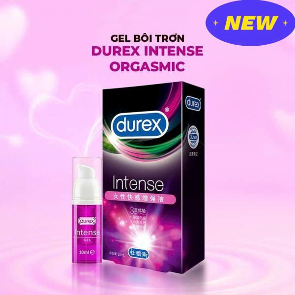 Gel bôi trơn tăng khoái cảm nữ Durex Intense 10ml cao cấp 