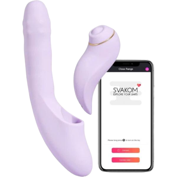 Dương Vật Giả DuoGlow 5in1 Massage Điểm G Svakom