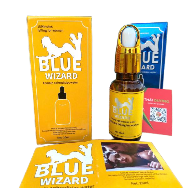 Blue Wizard Gold 20ml  Tinh chất Kích thích tình dục nữ cao cấp, chính hãng