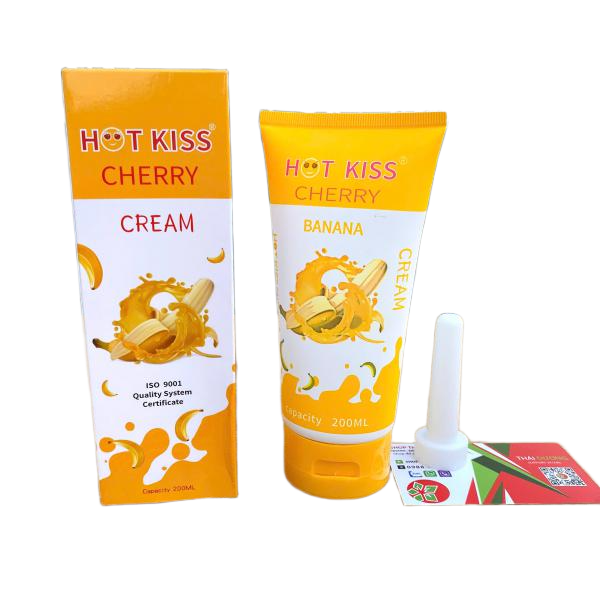 Gel Bôi Trơn Hương Chuối Hot Kiss Chery BANANA 200ml