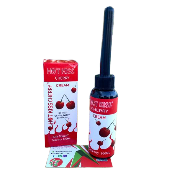 Gel bôi trơn âm đạo hương cherry Hot Kiss Cherry 100ml