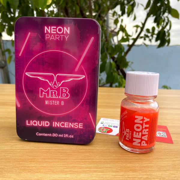 Popper Neon Party MRB Đỏ 40ml Tăng khoái Cảm Mạnh Cho Top Bot 