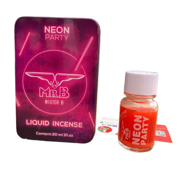Popper Neon Party MRB Đỏ 30ml Hộp Thiếc Tăng khoái Cảm Mạnh Cho Top Bot