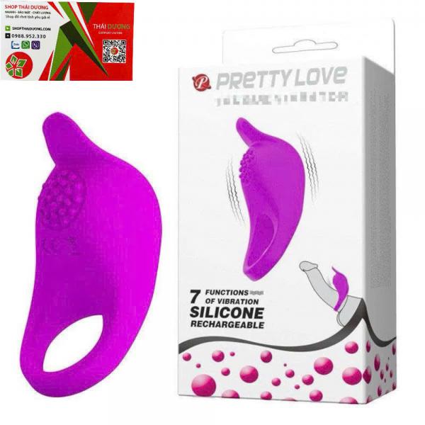 Vòng Đeo Chống Xuất Tinh Sớm PrettyLove 7 Chế Độ Rung Cao Cấp