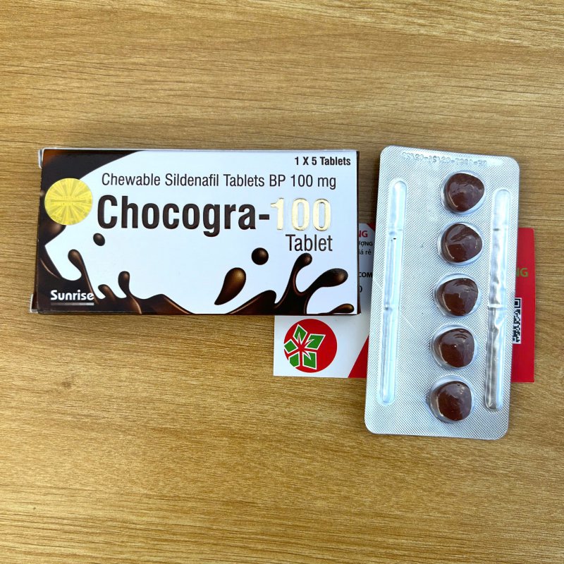 Socola Cương Dương Chocogra 100mg Sunrise  Bí Quyết Giúp Nam Giới Sung Mãn