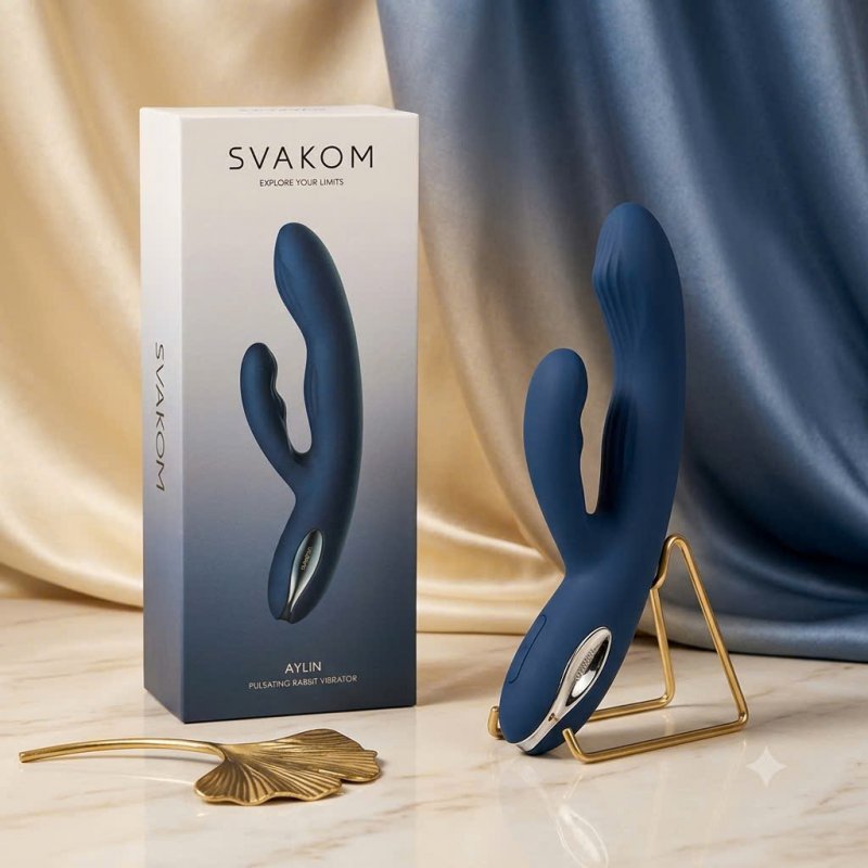 Dương Vật Giả Cao Cấp Svakom Aylin (Mỹ) – Siêu Rung Tùy Chỉnh 