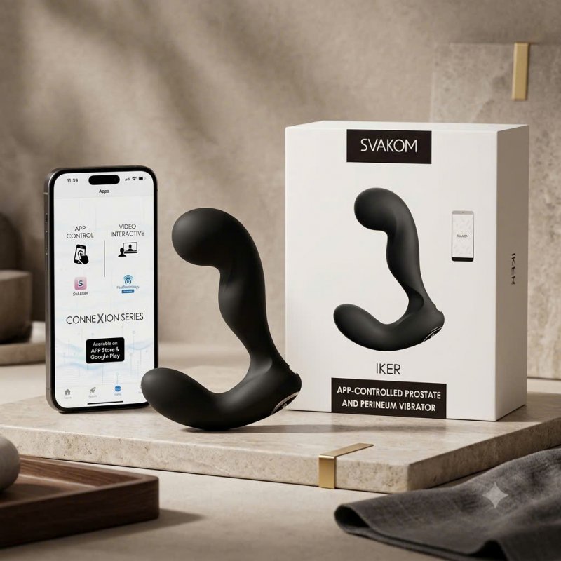 Máy Massage Hậu Môn Svakom Iker Điều Khiển Từ Xa Qua App 